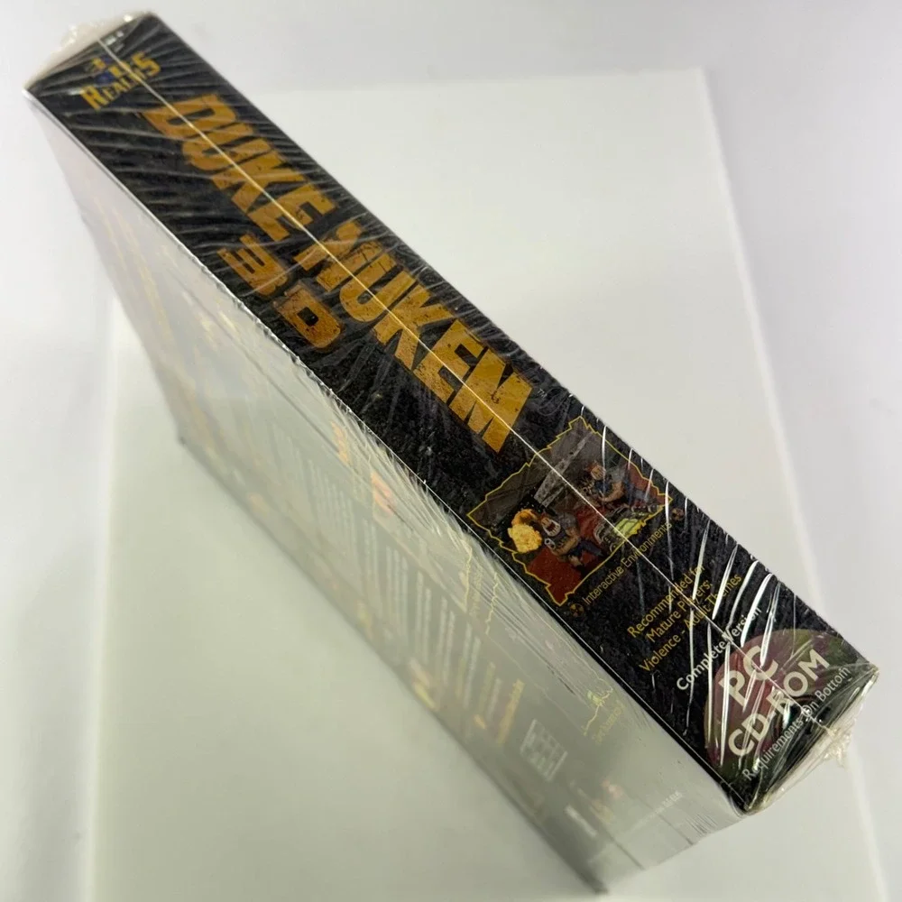 Duke Nukem 3D PC Big Box Game Vintage 1996 FormGen 3D Realms New Sealed